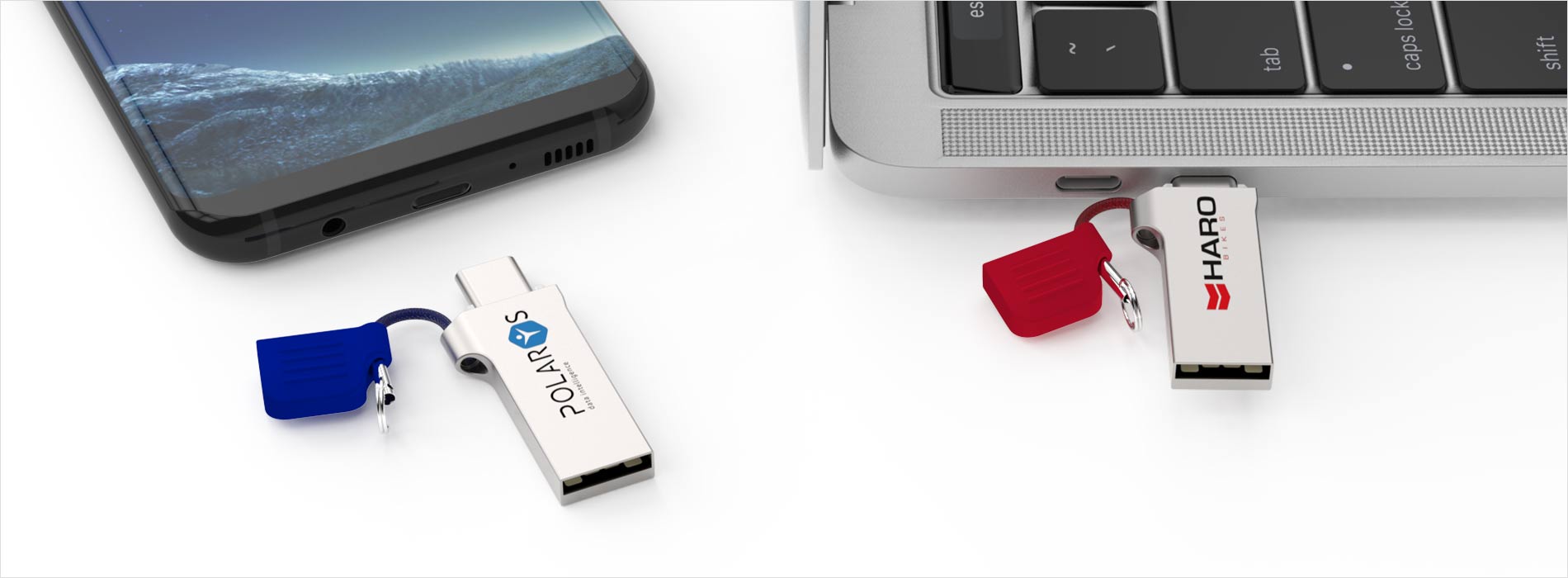 USB-C Clef USB Personnalisé